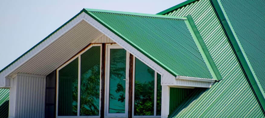 High-quality metal roofing installation example by Benton Metal Depot
